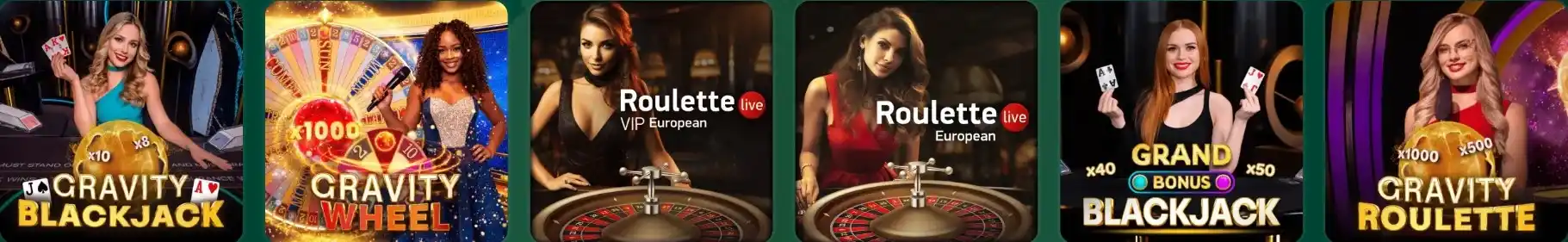 Richard Casino live roulette and blackjack